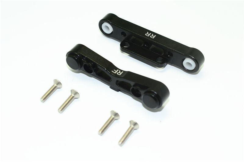 GPM Alu Querlenkerbefestigung unten hinten schwarz ARRMA Krat, Tal, Typh, Sent, Out, Notor, Limit, Infra 6s MAK009BK