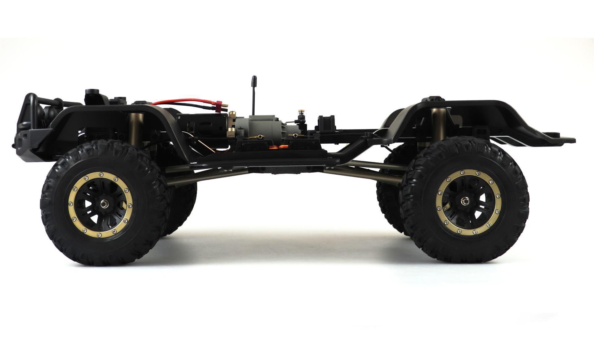 Amewi AMXRock RCX8P Scale Crawler Pick-Up 1:8, RTR blau 22469