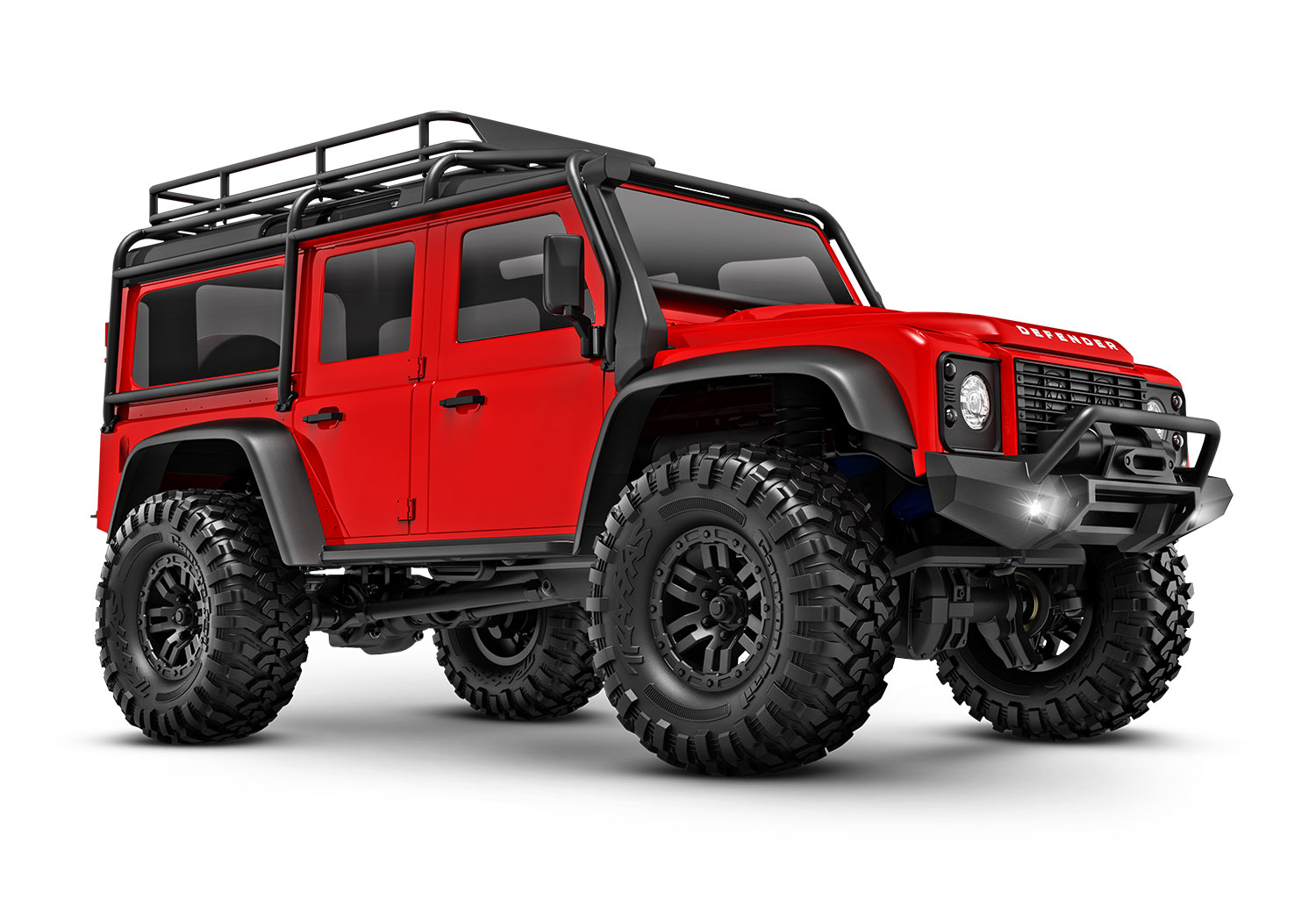 TRAXXAS TRX-4m LR Defender 4x4 rot RTR inkl. Akku/Lader 97054-1