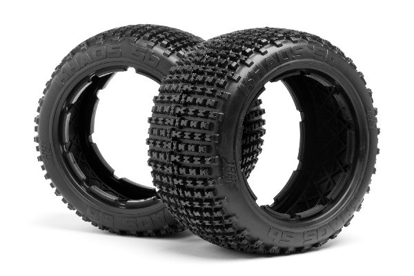 HPI HB Khaos Reifen (2St/Weiss/ Baja 5B) 67972