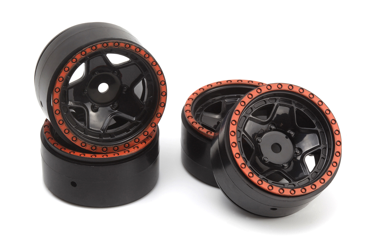 HPI CL-5 Beadlock Felge 1.2in (Rot/4St.) 160867