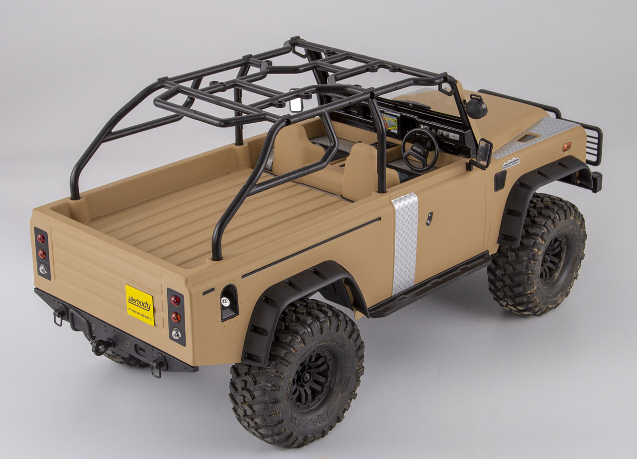 Killerbody Marauder II Karosserie Military Sand für TRX-4 KB48731