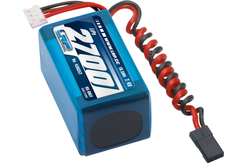 LRP LiPo 2700 RX-Pack 2/3A Hump - RX-only - 7.4V 430352 - Abbildung 1
