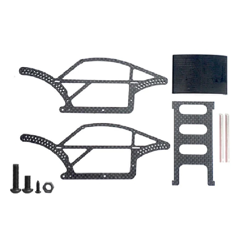 FURITEK Bettle Kohlefaser Comp-Chassis für TRAXXAS TRX-4M FUR-2279