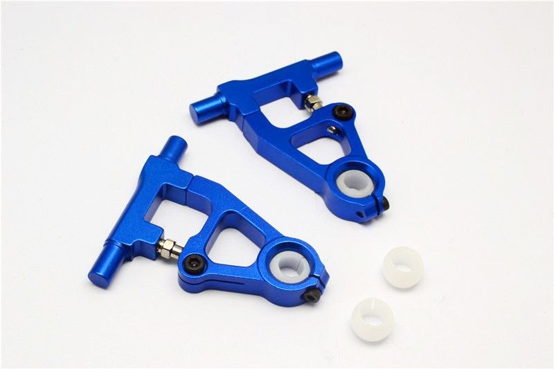GPM Alu Querlenker oben vorn blau (Drift) Tamiya TT01
