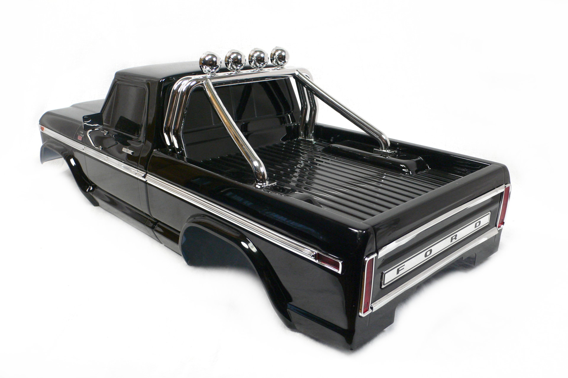 Traxxas TRX-4 Ford F-150 High Trail Karosserie 1:10 Schwarz Clipless Body - Abbildung 2