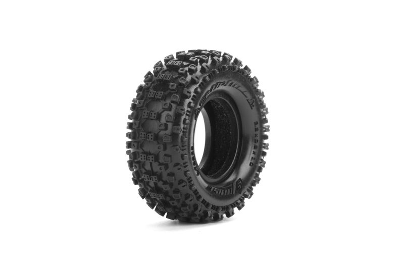 Louise CR-UPHILL 1.0 supersoft nur Reifen (2) -Crawler 1/18, 1/24 L-T3369VI