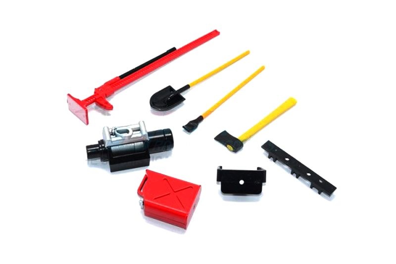 GPM Kunststoff Werkzeug Set Traxxas Traxxas4 & 6
