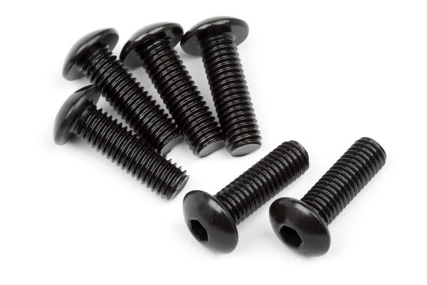 HPI Button Head Screw M5x16mm (Hex Socket / 6pcs) 109070
