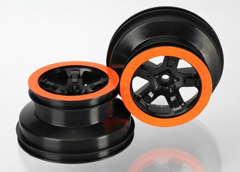 Traxxas Felgen SCT chrome 2WD hinten 5868X