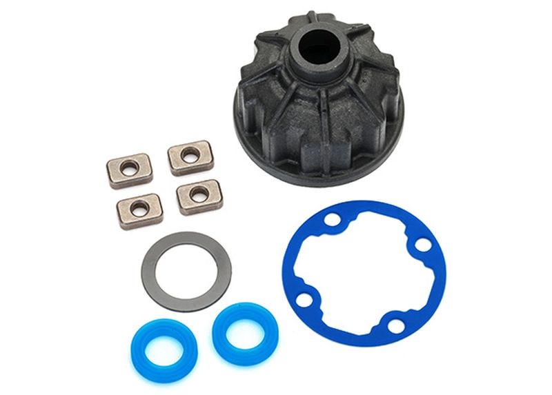 Traxxas Diff-Gehäuse Heavy Duty mit Dichtungen 8681