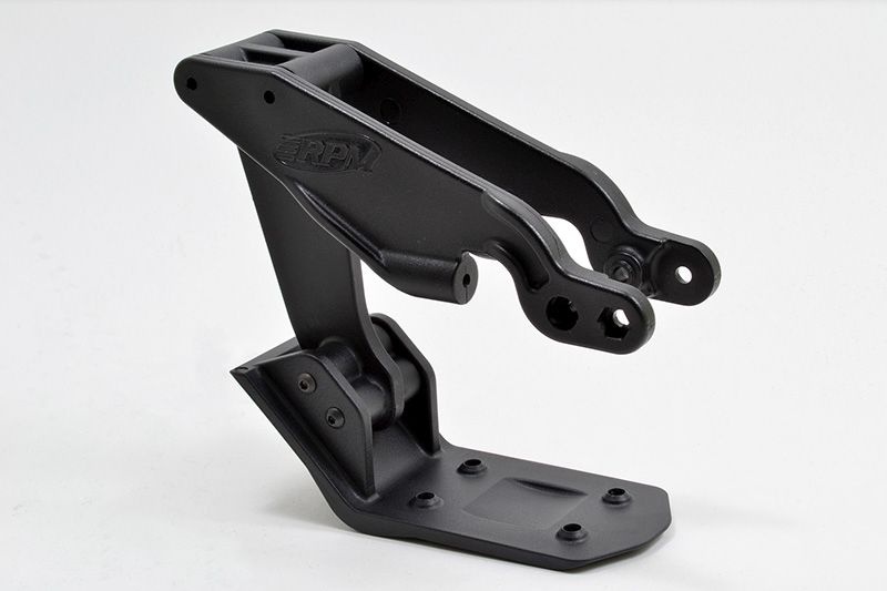 RPM HeavyDuty Flügelhalter-System schwarz V5/EXB Versionen von 6S ARRMA Kraton Outcast Notorious FT&Ta 81802
