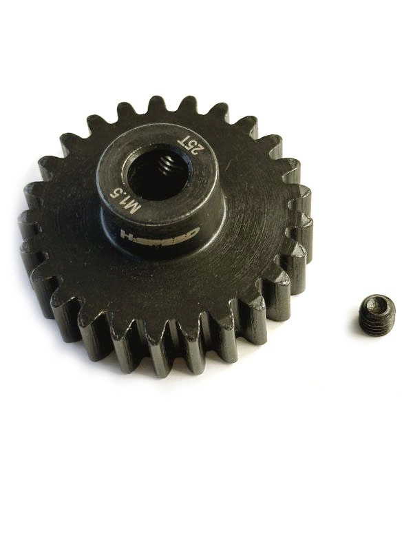 H-SPEED Stahlritzel 25 Zähne M1,5 8mm Bohrung HSPX425