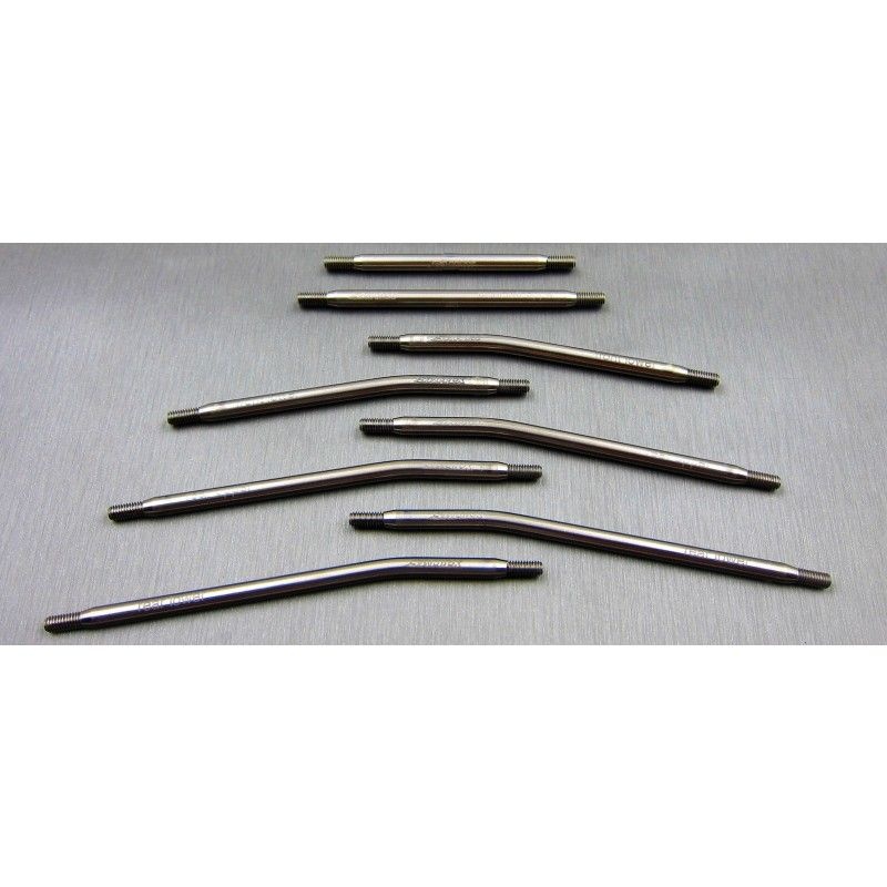 SAMIX Titan Aufhängungsstifte Link 313mm Kit 8Stk. für Axial SCX10-2 SCX2-5025HLS
