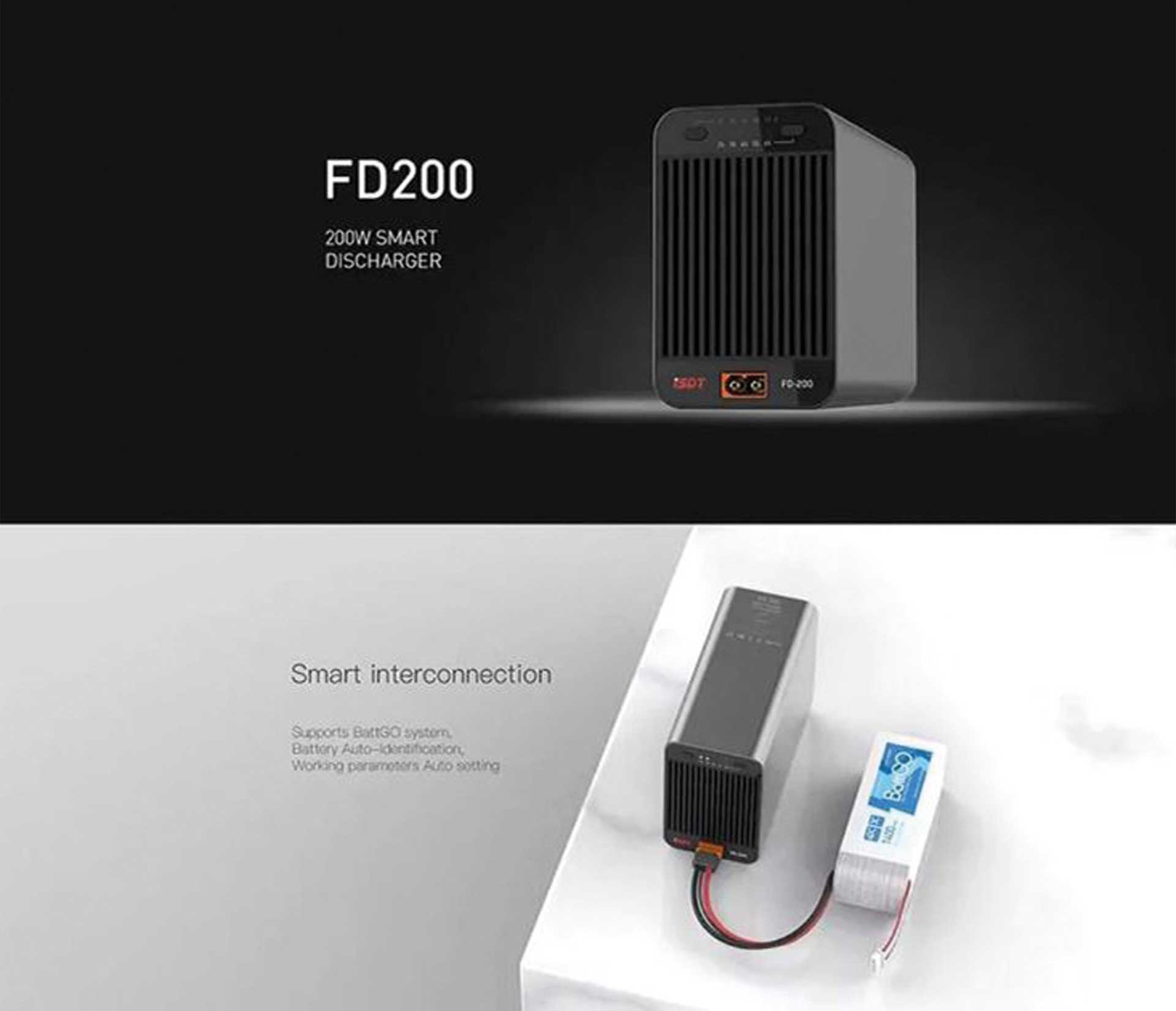 ISDT FD-200 SMART DISCHARGER 2-8S LIPO FD200 /  Entlader FD200