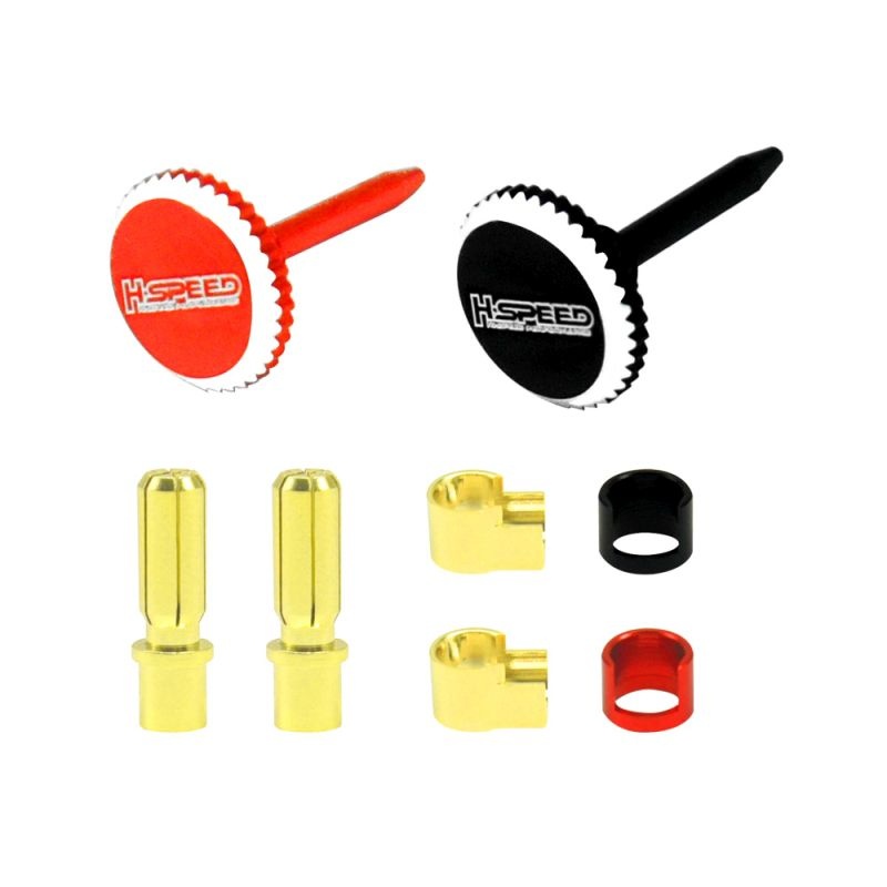 H-SPEED Stecker 5mm mit Griffstück klemmbar HSPP036