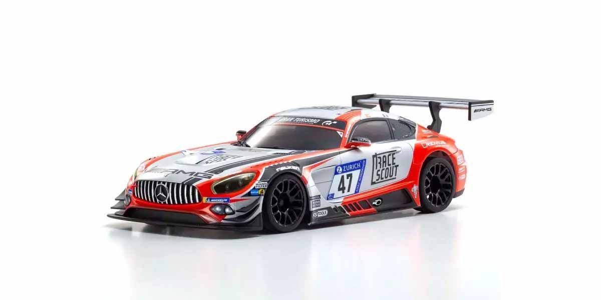 Kyosho Mini-Z MR04 RWD Mercedes AMG GT3 24h NBG18 No.47 (W-MM/KT531P) 32367FRS - Abbildung 1