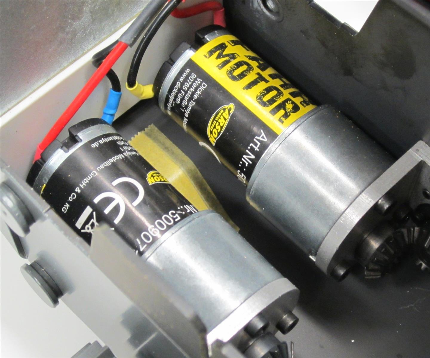 Carson 07106 Fahr-Getriebemotor Liebherr Laderaupe 500907106
