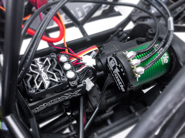 Castle MAMBA X Sensored Combo ESC 25,2V WP & 1406-4600KV 010-0155-01