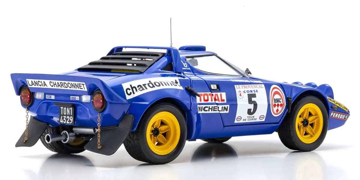 Kyosho 1:18 Lancia Stratos HF B.Darniche Tour de Corse 1976 Nr.5 08130C - Abbildung 2