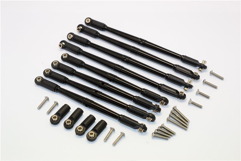 GPM Alu Spurstangen Set schwarz Traxxas 1/10 E-Revo Alt