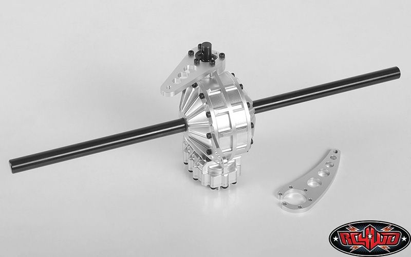 RC4WD ZA-0130 ¼ Scale Aluminum Rear Axle with Quick Change Gears