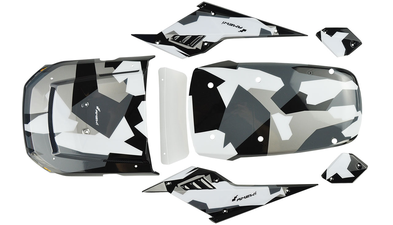 Amewi HBX Karosserie Hammerhead / V2 Camouflage TS072C TS072C