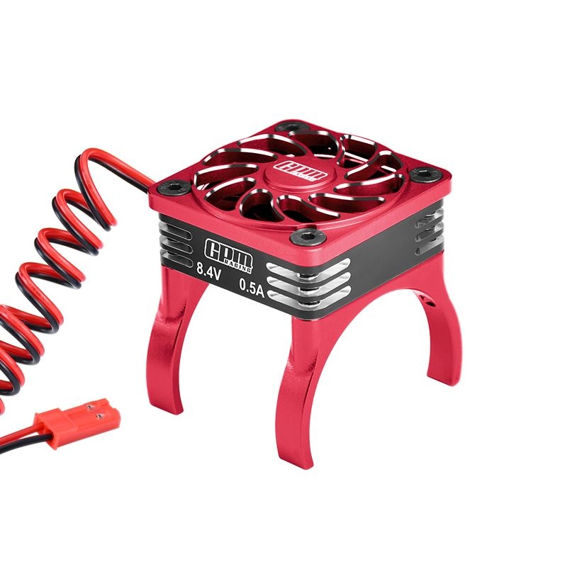 GPM Alu-Halter für HighSpeed Lüfter 36mm rot TRX MiniMaxx/Mini-XRT/MiniSlash/Jato 4x4/Mini XRTM018FANV1R