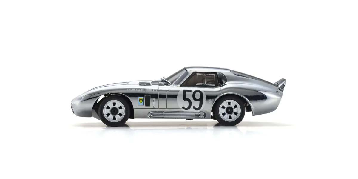 Kyosho First Mini-Z 1:28 Shelby Cobra Daytona Chrome 66611C - Abbildung 4