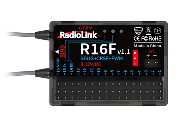 RadioLink Empänger R16F 16-Kanal R16F