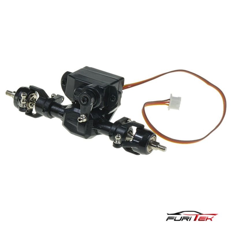 FURITEK Vorderachse komplett montiert mit Servo FX132 FUR-2541