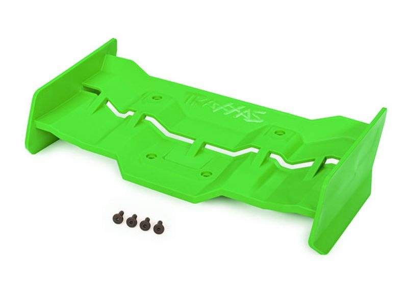 Traxxas Heckflügel grün mit Schrauben XRT 7821G - Abbildung 1