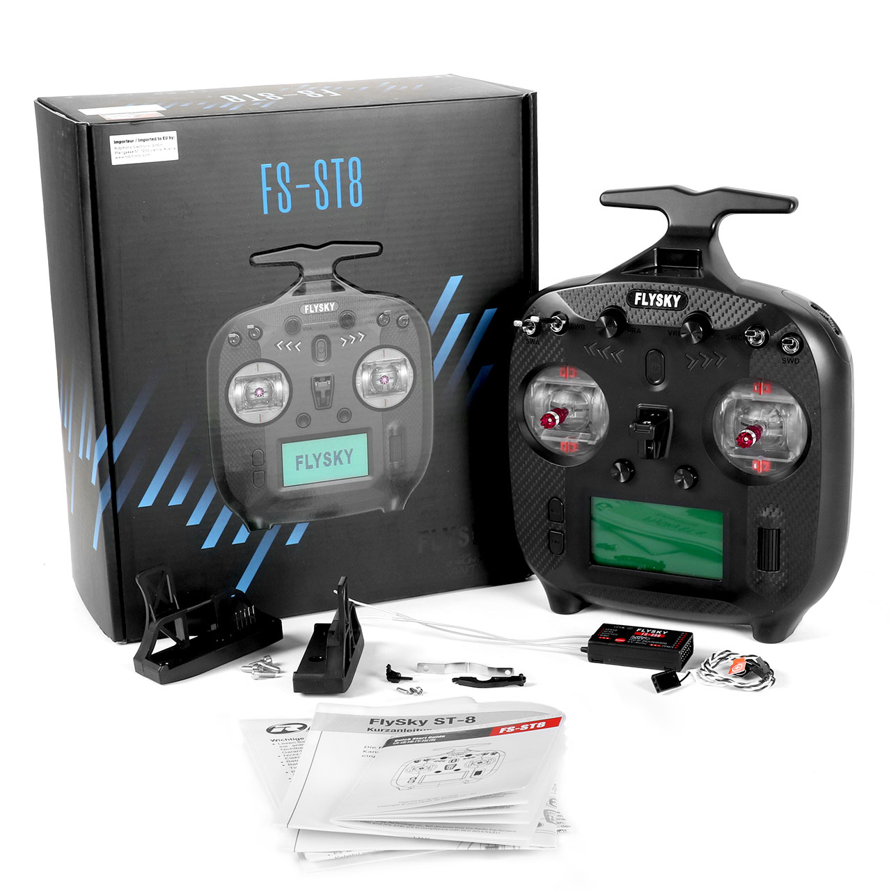 Flysky FS-ST8 Upgrade Sender 8 Kanal mit 1 Empfänger FS006