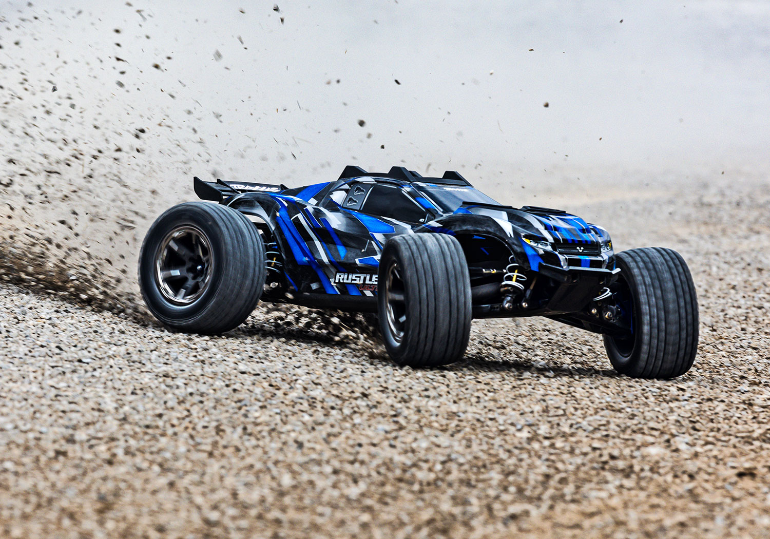 Traxxas Rustler 4X4 Ultimate blau 1/10 Brushless Stadium Truck RTR 67097-4 - Abbildung 9