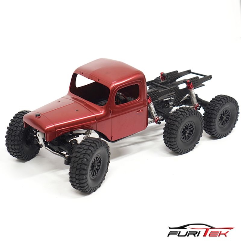 FURITEK CAYMAN PRO 6x6 1/24 Kohlefaser Kit Rock Crawler FUR-2270