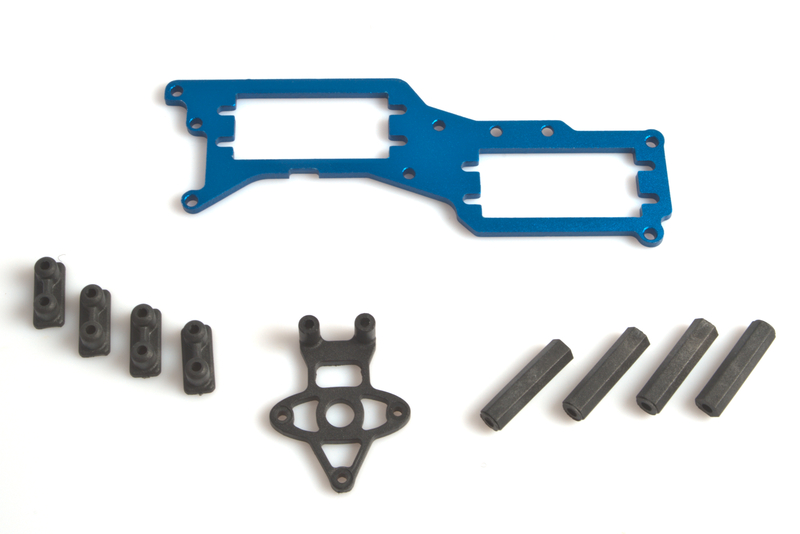 LRP S8 Rebel TX Aluminium Servo-Einfassung und Plastikteile