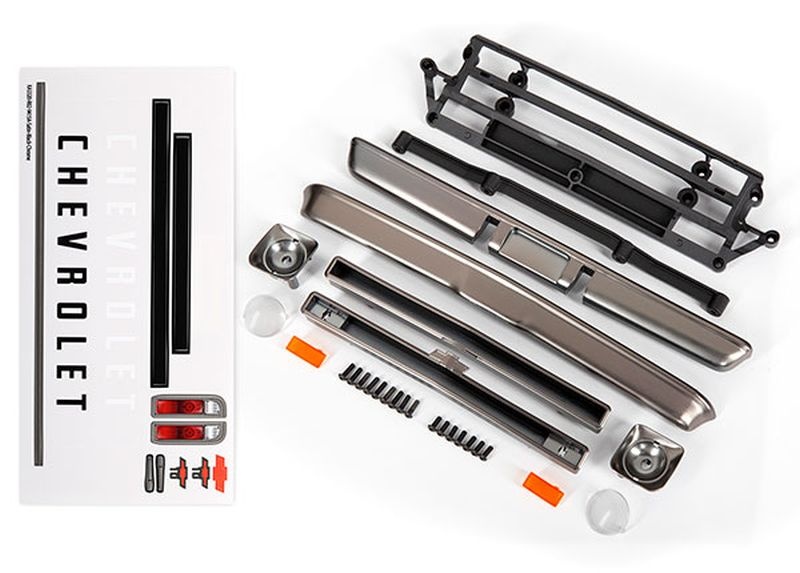 Traxxas Karo Anbauteile Chevrolet C10 satin schwarz chrom 9415A