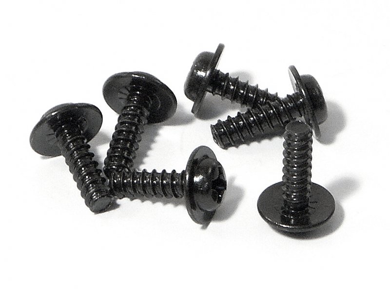 HPI Schneidschraube m. Flansch M3x10mm (6St) Z561 - Abbildung 1