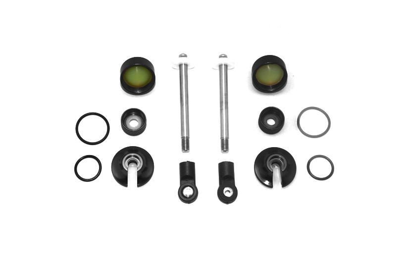 GPM Alu Ersatzteile für Dämpfer hinten schwarz ARRMA Senton, Typhon 6s MAS110R/KITBK