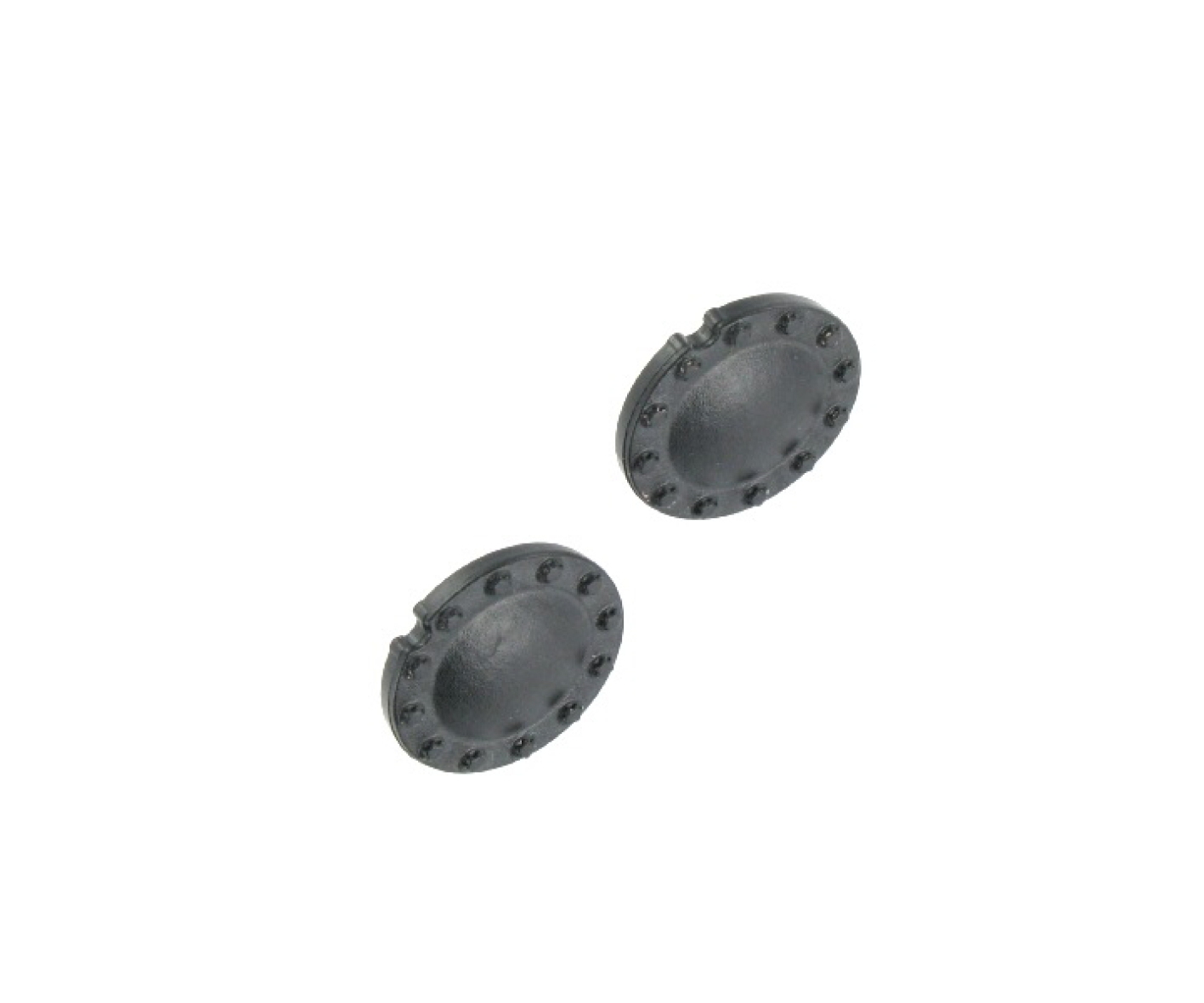 Carson 07353 1:14 Radnaben-Deckel (2) Breitfelge 500907353