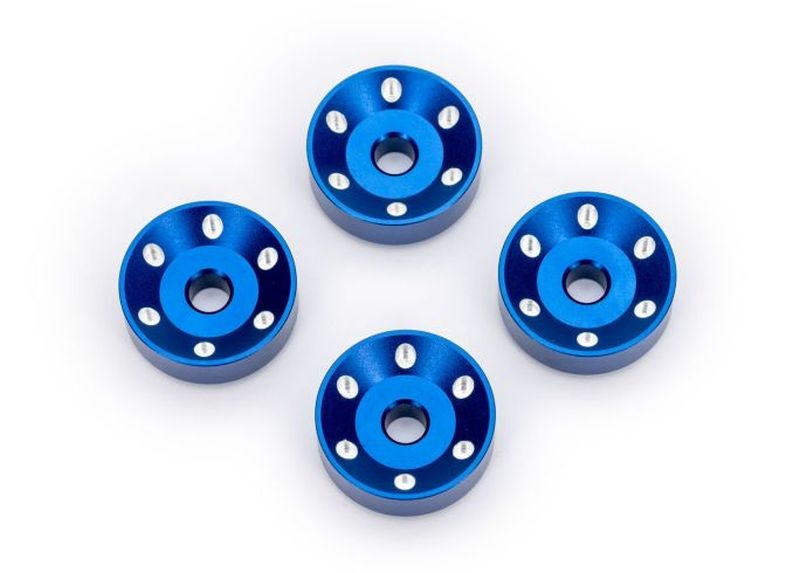 Traxxas Felgen-Scheiben Alu blau Maxx Slash 10257-BLUE