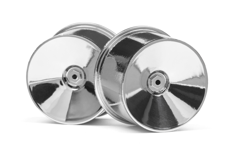HPI Q32 Dish Felgen Set (Chrom/22X14/4St) 116020