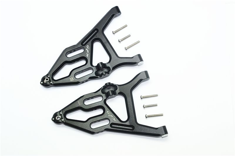 GPM Alu Querlenker unten vorn schwarz Traxxas UDR