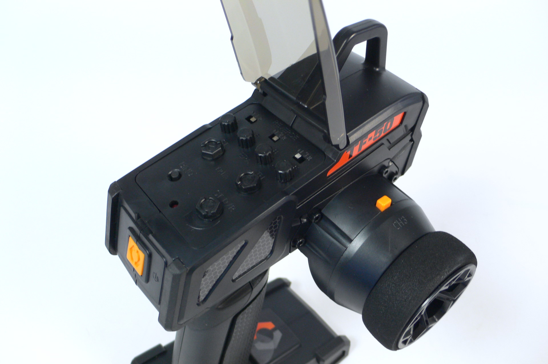 HPI Fernsteuerung TF-50 4-Kanal 2,4GHz incl. Nitro RF-50N Empfänger Pistolensender - Abbildung 2