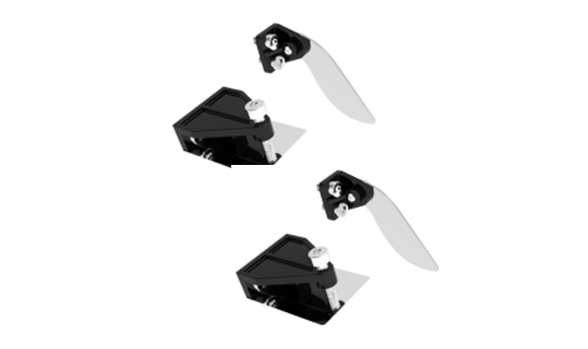 Amewi Finnen und Trim Tabs Blade Teilmetall 7920210