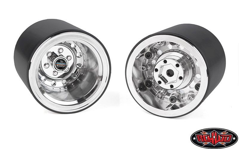 RC4WD American Racing 1.9 Outlaw II Super Deep Dish BL-Felgen (4) Z-W0131