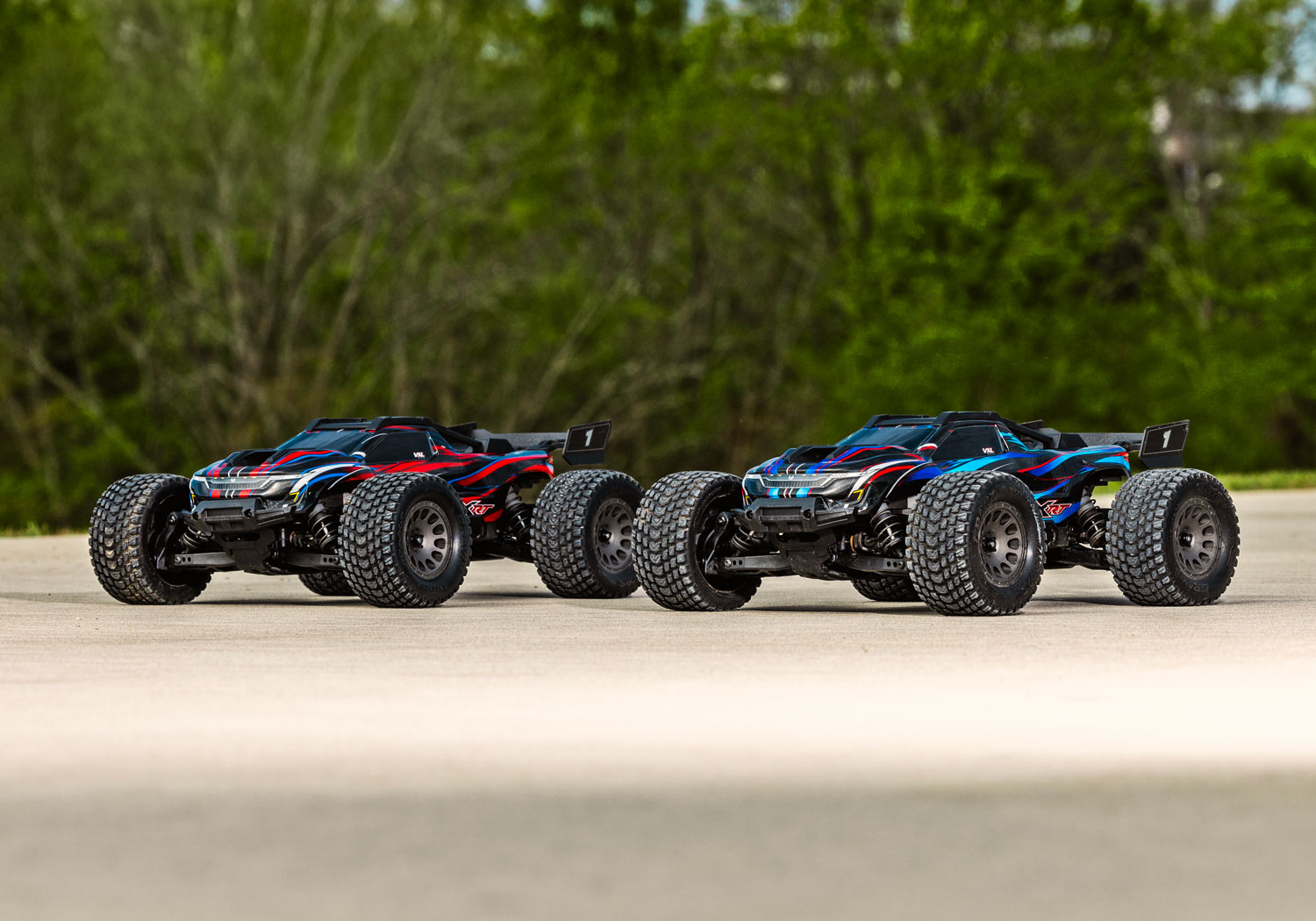 Traxxas MINI-XRT VXL-3S 4x4 1/16 Race Truck Orange mit 2S Akku/Lader 108076-1 - Abbildung 11