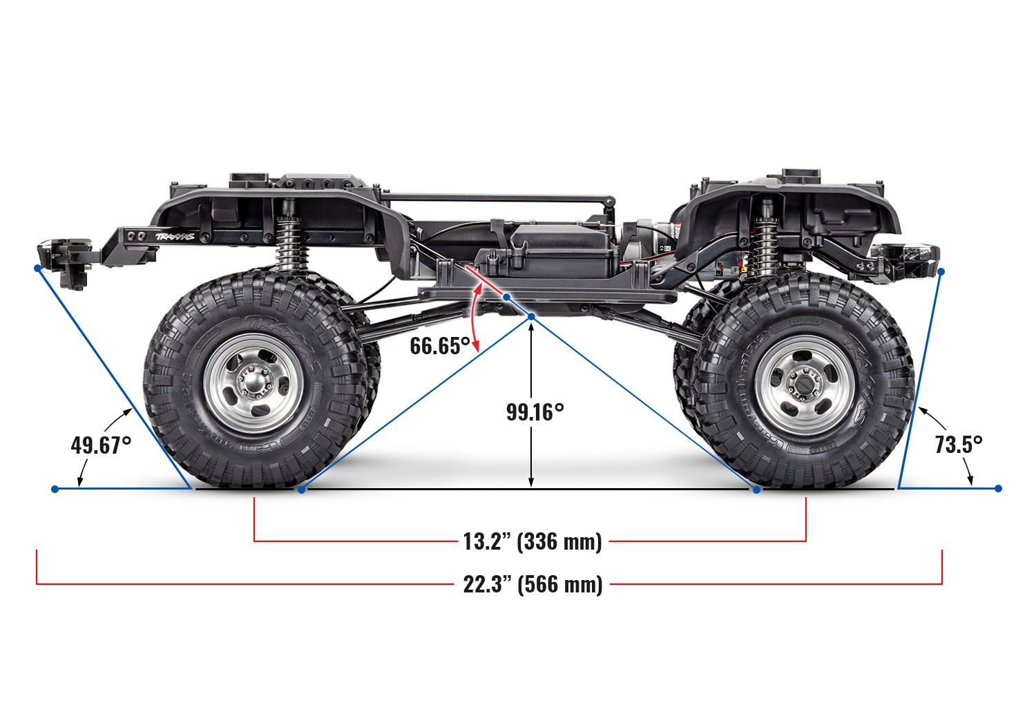TRAXXAS TRX-4 79 Ford F-150 High-Trail 1/10 Crawler RTR braun 92046-4 - Abbildung 10