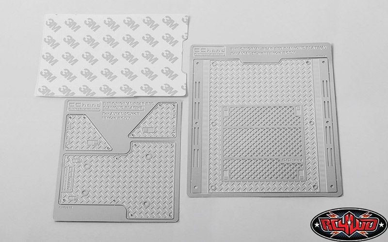 RC4WD Diamond Plate Rear Bed for Axial 1/10 SCX10 II UMG10 4WD Roc VVV-C0826
