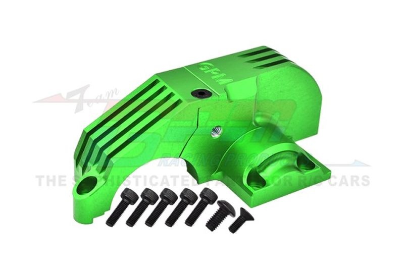 GPM Aluminium Hauptzahnradabdeckung grün TRX Maxx, Maxx Slash TXMS038GCNG